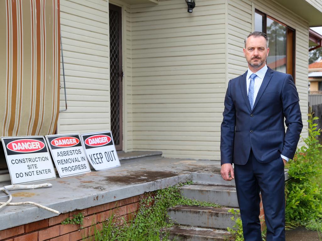 Chair of the Asbestos and HAZMAT Removalists Association Bret Baker.