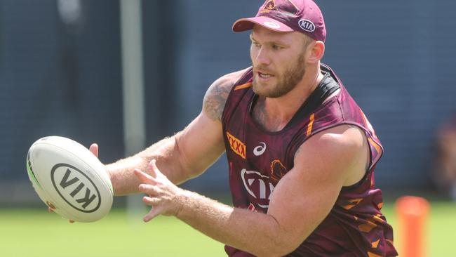 The Broncos enforcer is confident the tide will turn at Red Hill. Picture: Peter Wallis