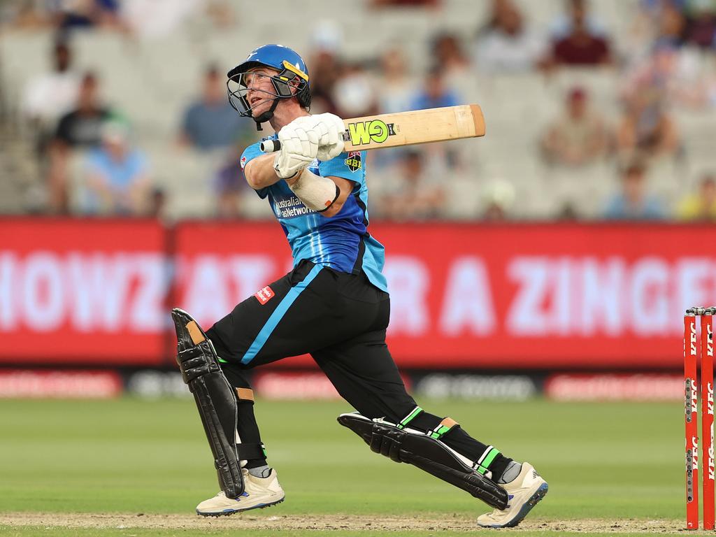 Ian Cockbain batting for the Strikers. Picture: Robert Cianflone/Getty Images