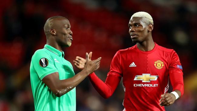 Florentin Pogba and Paul Pogba.