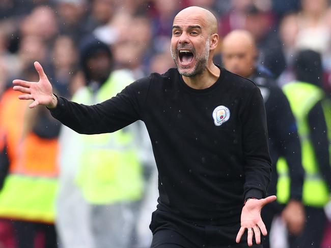 Pep Guardiola, manager of Manchester City. Picture: Clive Rose/Getty Images