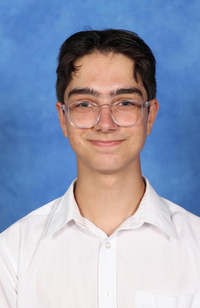 Randwick Boys' High School captain Anthony Katz.