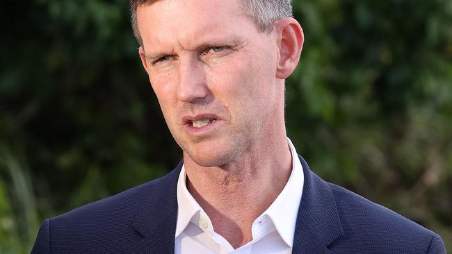 Transport and Main Roads Minister Mark Bailey said Warren Entsch’s Kuranda Range solution is a last minute election bribe. Picture: Liam Kidston.