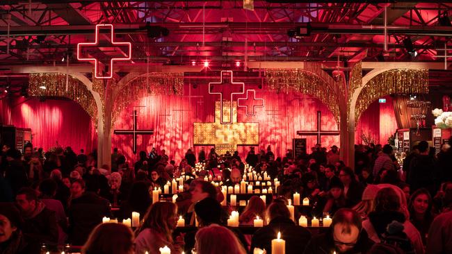 The Museum of Old and New Art is known for its annual winter festival Dark Mofo. Picture: Rosie Hastie/DarkLab