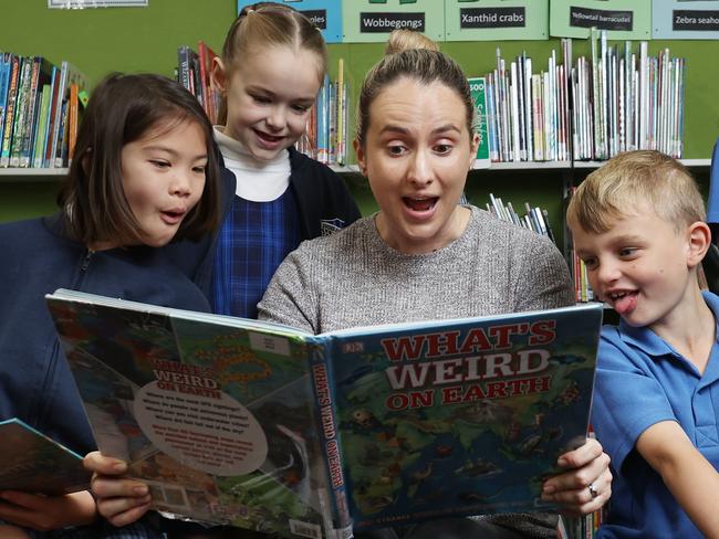 At Woolooware Public School, “explicit phonics is helping students learn across the board”. Picture: John Feder/The Australian