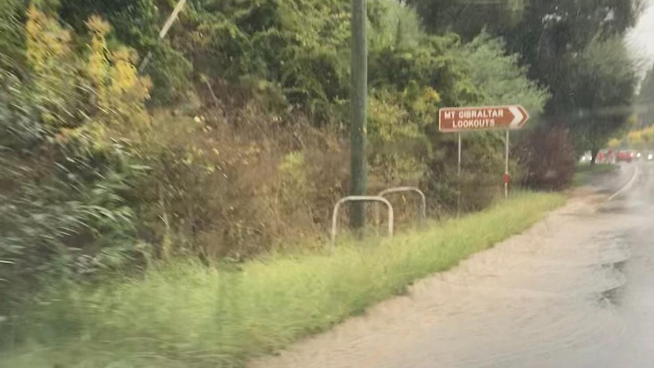 Wingecarribee SES Unit have advised that Mittagong Rd near the Bowral Swimming Pool is likely to become flooded if the Mittagong Creek rises. Picture: Adelaide Lang