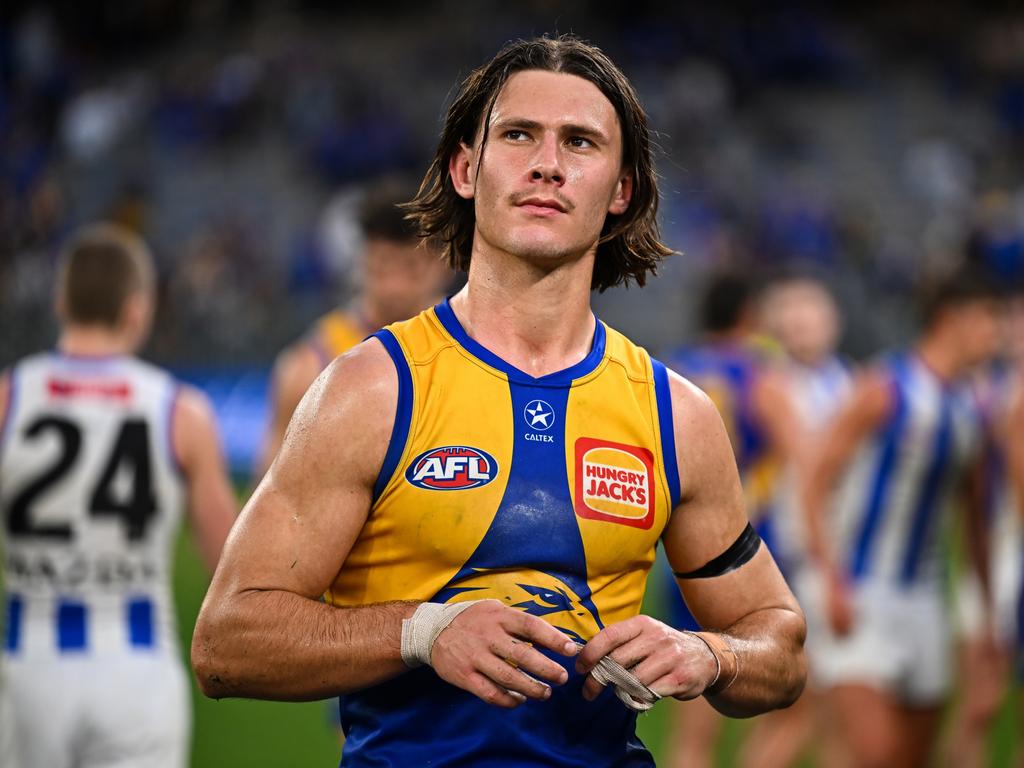 Jai Culley has been delisted by West Coast. Picture: Getty Images