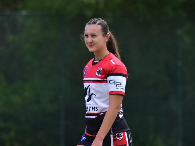 Alyssa Pearsall of the North Sydney Bears Lisa Fiaola Cup side. Picture: James Baird