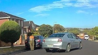 A man was seen removing a number plate from a car in Ascot Drive, Noble Park North, On March 2, 2018. Picture: Crime Stoppers