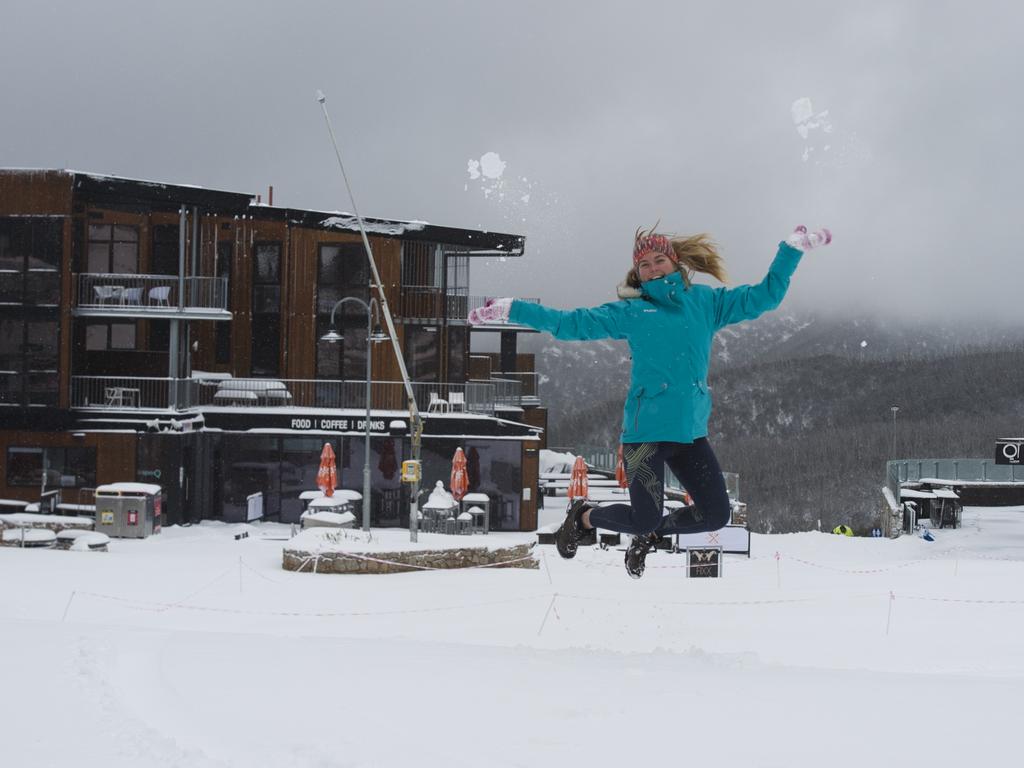 A winter wonderland, in November? Falls Creek this week. Picture: Chris Hocking