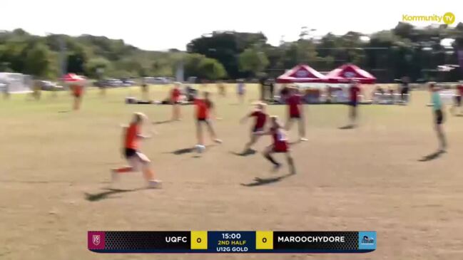 Replay: Redlands United v Eastern Suburbs (U13 girls gold cup) - Football Queensland Junior Cup Day 2