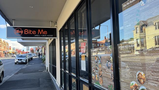 Bite Me restaurant in North Hobart. Picture: Nikki Davis-Jones