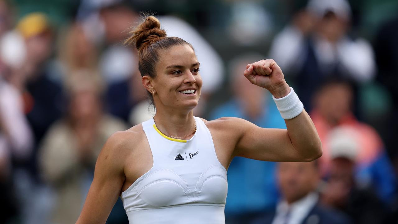 Adidas Wimbledon 2022 Maria Sakkari Bra Outfit Goes Viral - The