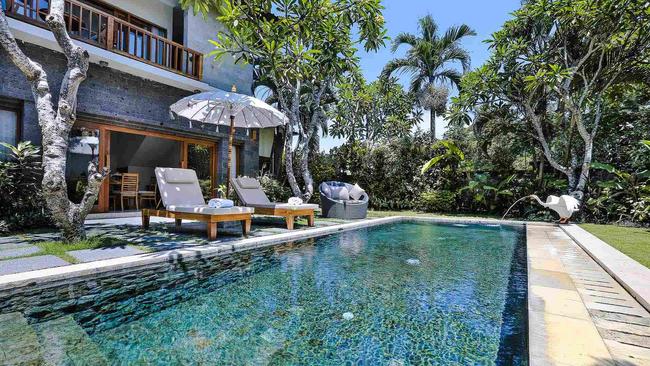 Desa Pramana resort in Keramas, Bali, Indonesia.