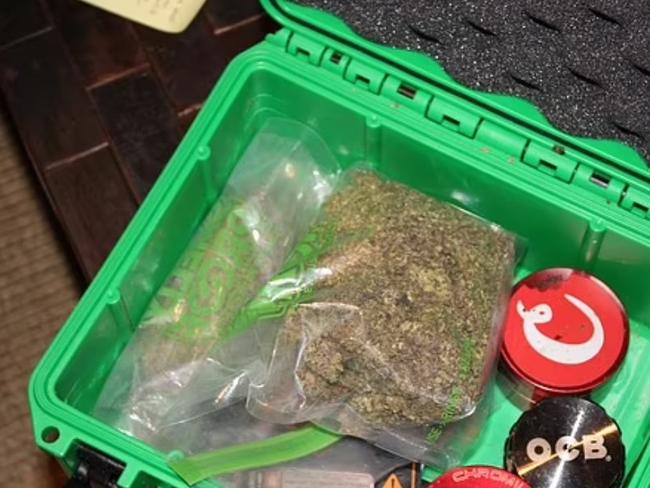 The contents of the case were shown to the jury. Picture: US Department of Justice