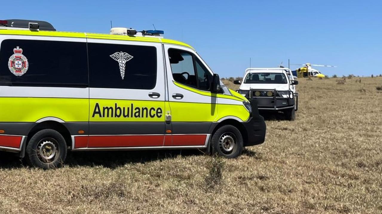 A Woman in her 20s has been flown following a 'serious' fall off a horse near Roma (Photo: LifeFlight)