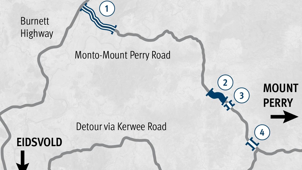 The Mount Monto Perry Rd in the North Burnett is being sealed.