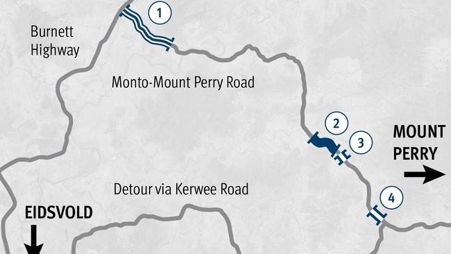 The Mount Monto Perry Rd in the North Burnett is being sealed.