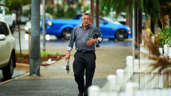 Darwin accountant Des Fong arrives at the Darwin Local Court for a committal proceeding before later pleading guilty to stealing almost $400,000. Picture: Justin Kennedy