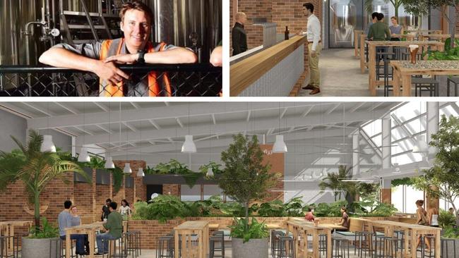 Tiny Mountain Brewery Head Brewer Dave Mullins is looking forward to showcasing the upgrades to the popular Townsville microbrewery. Picture: Supplied.