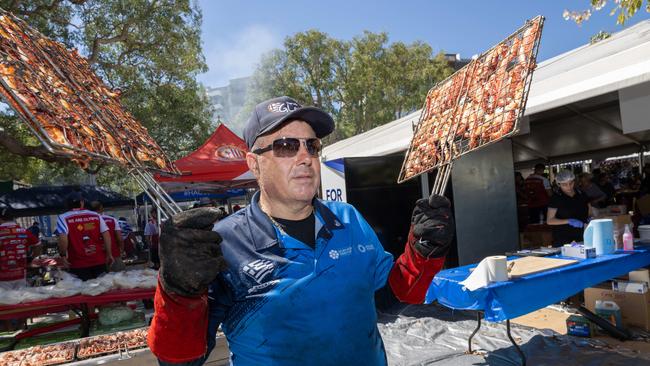 The 2025 GleNTi Festival was in full swing at the Darwin Esplanade. Picture: Pema Tamang Pakhrin