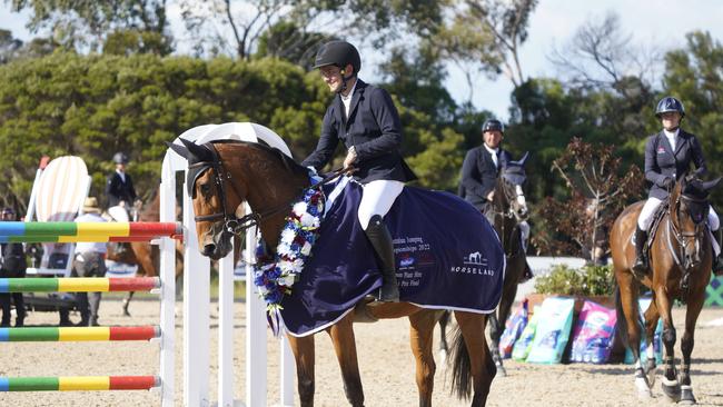 Will Dight and his horse Thea. Picture: Valeriu Campan