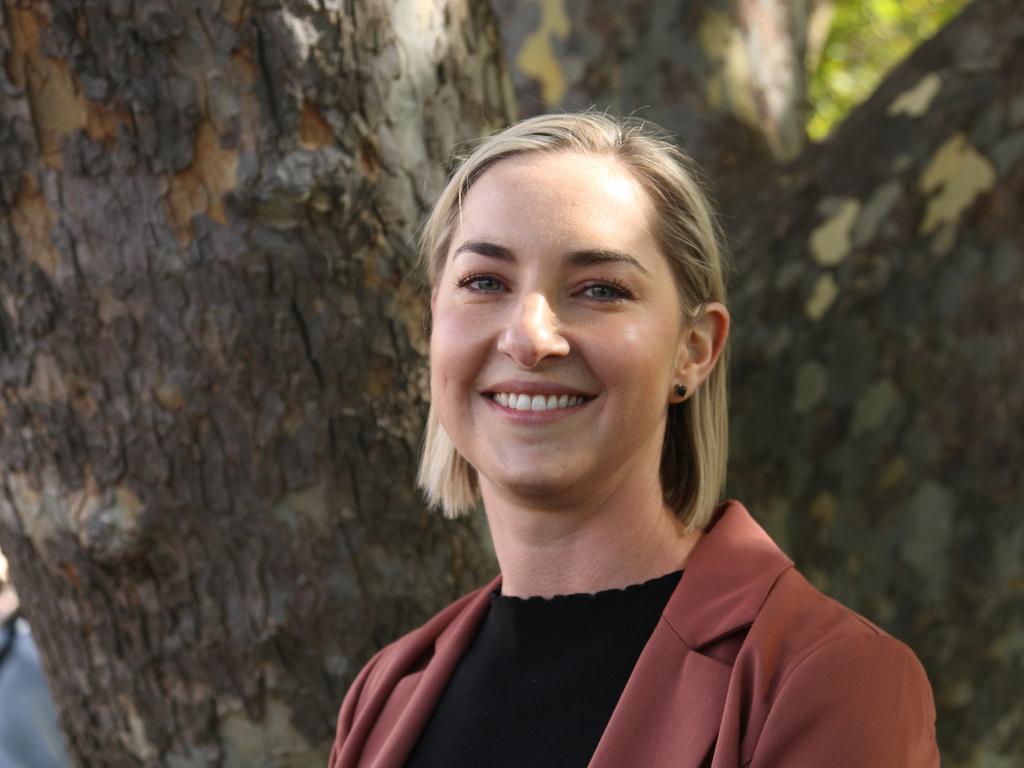 Lee Hanson was announced as lead One Nation Tasmania candidate on 3 April 2025. Picture: Elise Kaine