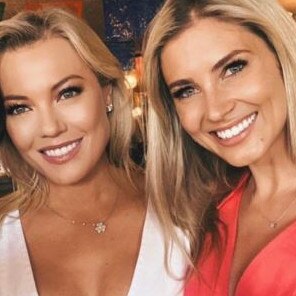 Former besties Ellie Aitken and Hollie Nasser. Picture: Instagram