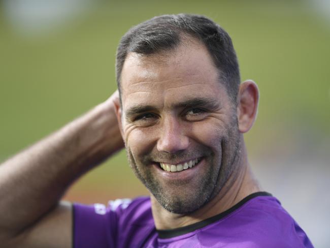 Cameron Smith before the match on the Sunshine Coast.