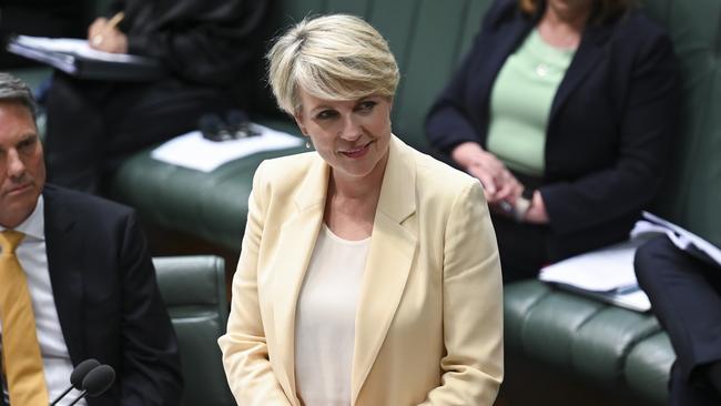 CANBERRA, AUSTRALIA, NewsWire Photos. SEPTEMBER 6, 2023: Tanya Plibersek during Question Time at Parliament House in Canberra. Picture: NCA NewsWire / Martin Ollman