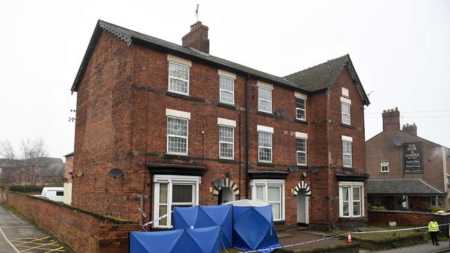 British police raided a residential address in Stafford, central England, on November 30 in connection with the London attack.