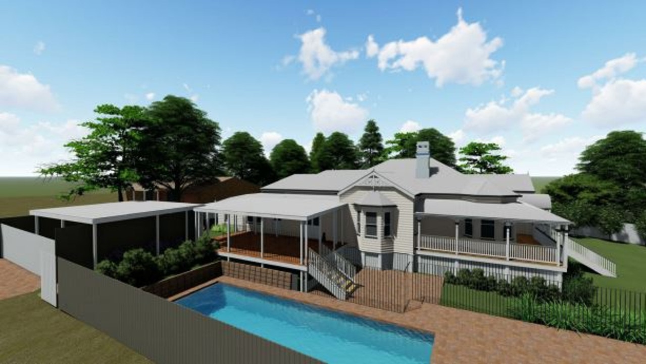 26 Godfrey St, East Toowoomba. Existing home.