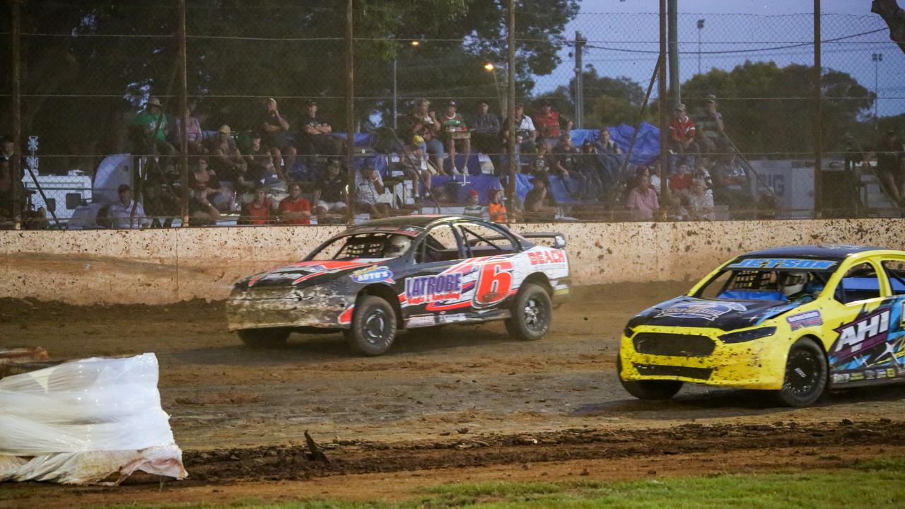 Final night of the 2022 Kingaroy Speedway King's Royal race weekend. Picture: Dominic Elsome