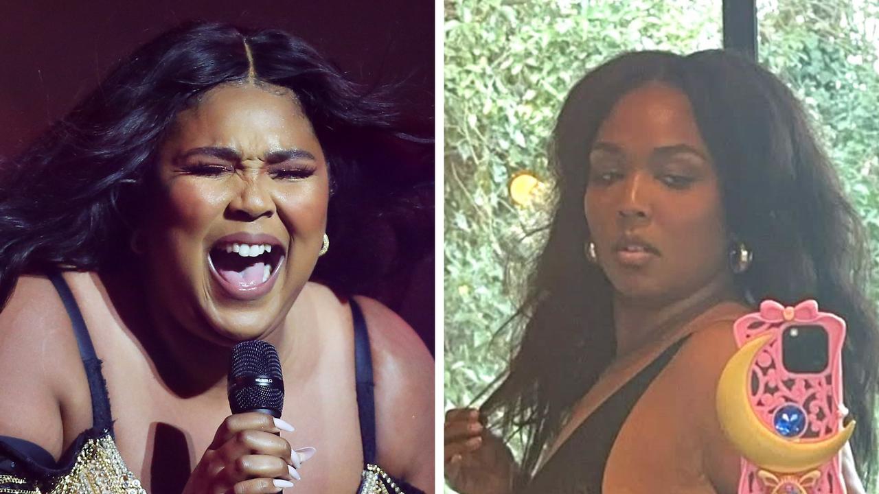 Lizzo strips off to reveal drastic weight loss