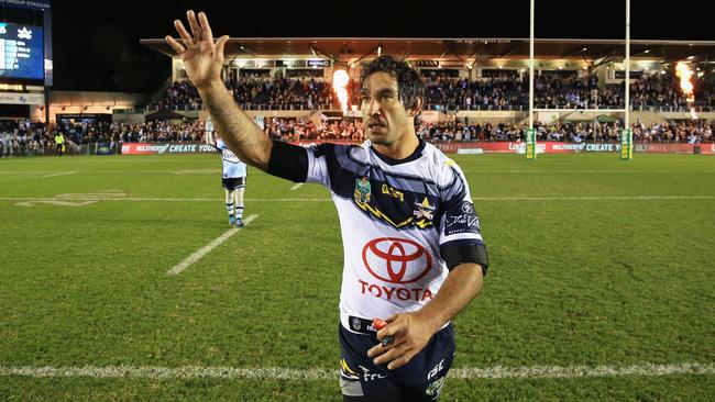 Johnathan Thurston proved a fighter till the very end of his career. (Photo by Mark Evans/Getty Images)