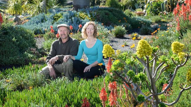 Green thumb owners Michele and Attila Kapitany. Picture: Lawrence Pinder