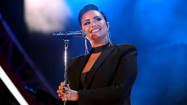 Demi Lovato opened up about their alien encounter. Picture: Rich Fury/Getty Images