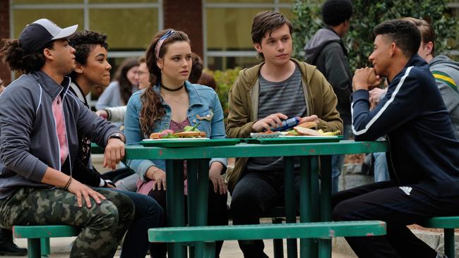 A scene from the film Love, Simon.