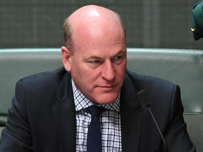 Liberal MP Trent Zimmerman said Chinese diplomats had been “downright despicable and menacing” since Australia started pressing the case for an investigation. Picture: AAP