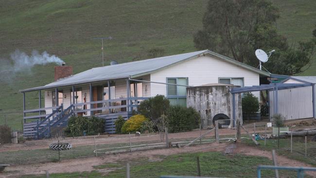 The home in Bonnie Doon, in northeastern Victoria, where Mokbel hid before fleeing to Greece. 