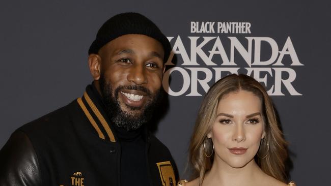 LOS ANGELES, CALIFORNIA - DECEMBER 05: (L-R) Stephen "tWitch" Boss and Allison Holker attend Critics Choice Association's 5th Annual Celebration of Black Cinema & Television at Fairmont Century Plaza on December 05, 2022 in Los Angeles, California. (Photo by Kevin Winter/Getty Images)