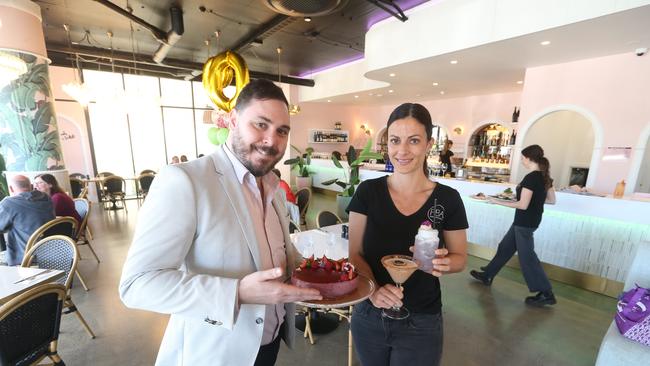 Josh Webber with Alma Porcar Martinez at PBA. Picture: Richard Gosling.