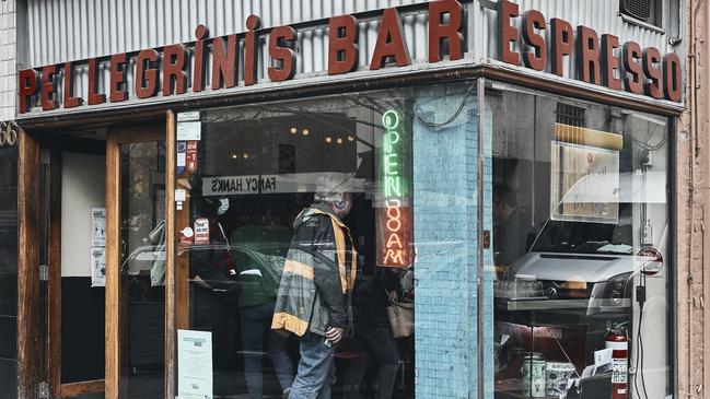 Pellegrini's Espresso Bar is just about the same as it was when it opened in 1954.