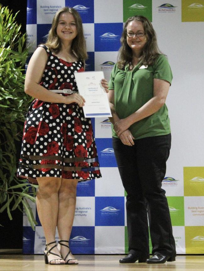 Danielle Robert was nominated for the Young Citizen of the Year Award at the 2024 Bundaberg Australia Day Awards.