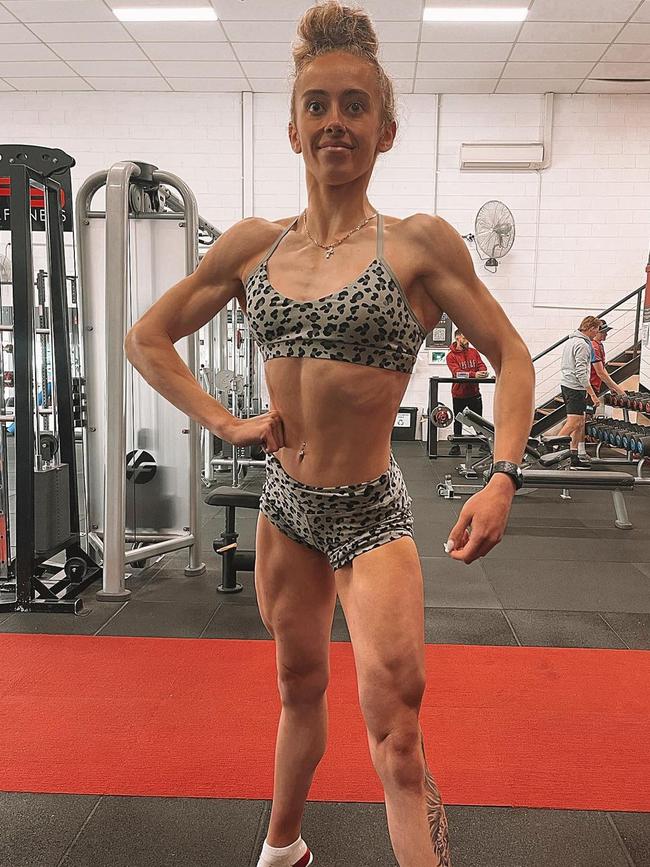 Geelong's most ripped bodies - Monique Bunnell. Picture: Instagram