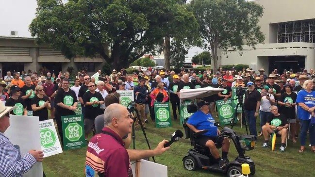 Activists await arrival of Anti-Adani convoy