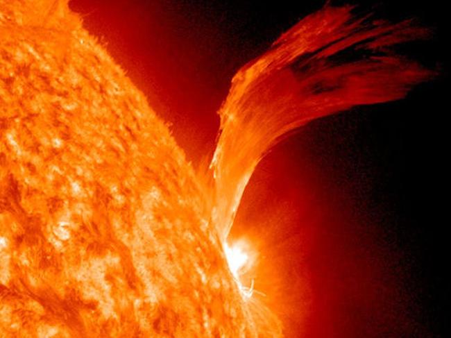 SA space companies will be better prepared for damaging solar flares heading towards Earth. Picture: AP/NASA