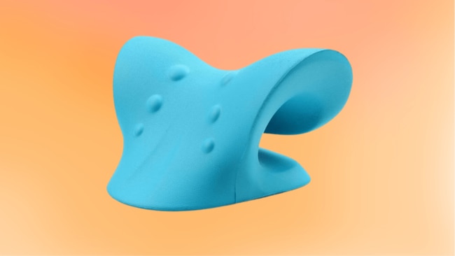 The ergonomic pillow is $15.99 on Amazon, where it has a 4.1 star rating from over 70,000 reviewers. Image: Amazon