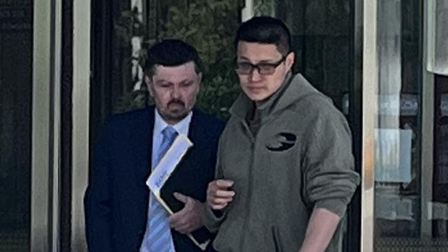 Wei Wang (right) allegedly imported steroids. Picture: Julia Kanapathippillai