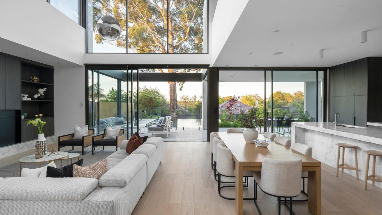 Inside the Leura Grove home.